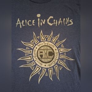 Alice In Chains Graphic Short Sleeve Tee - Blue